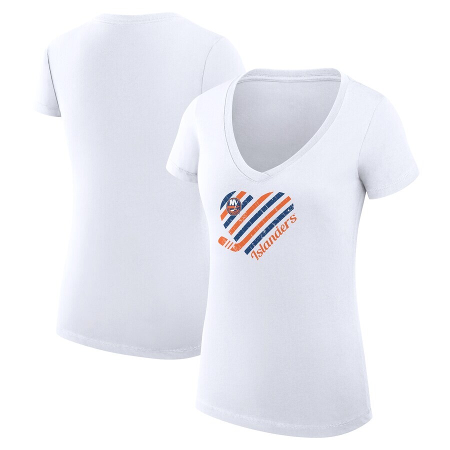 

Футболка с коротким рукавом G-III 4Her by Carl Banks New York Islanders, белый
