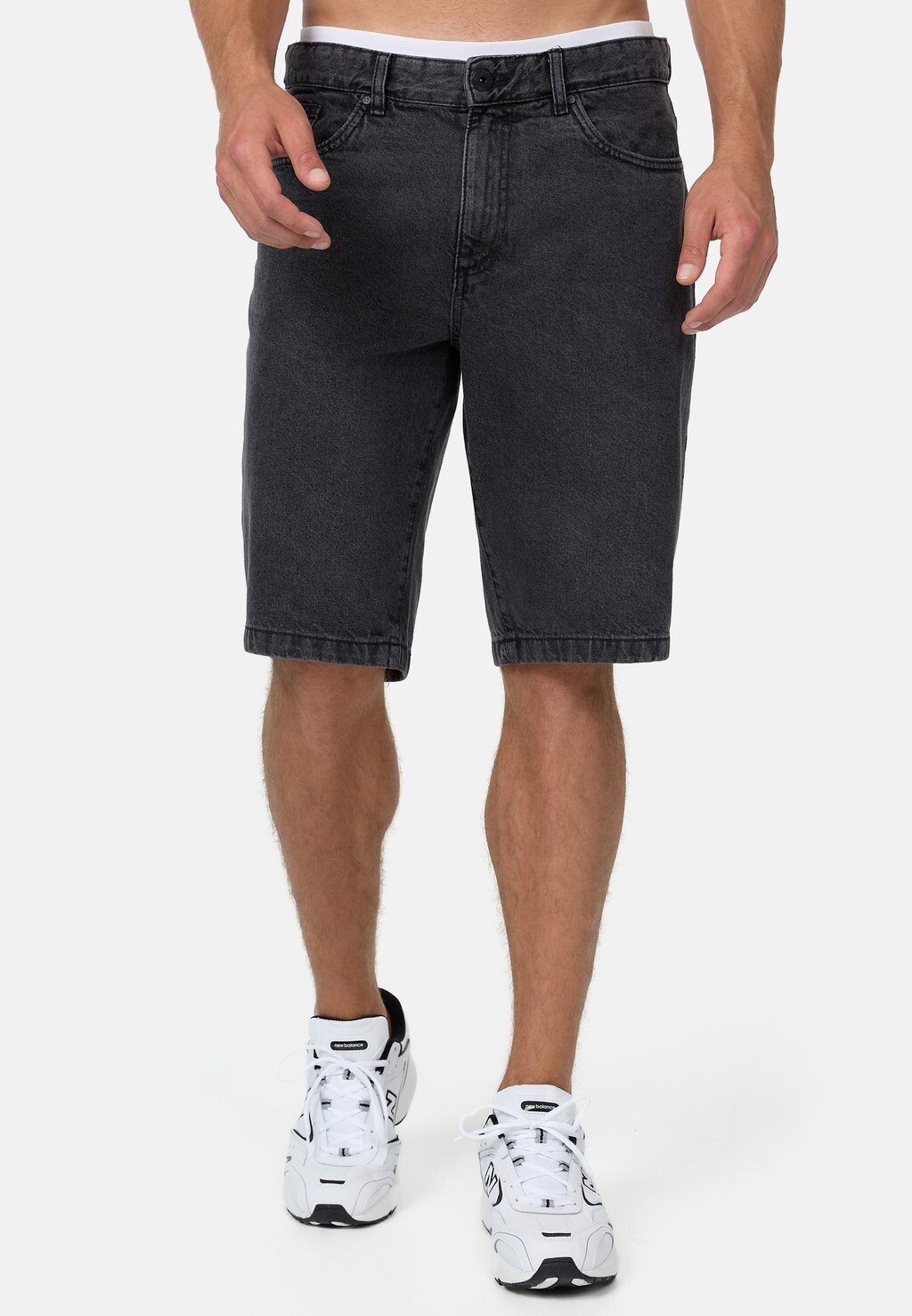 

Джинсовые шорты INTIAN INDICODE JEANS, цвет black