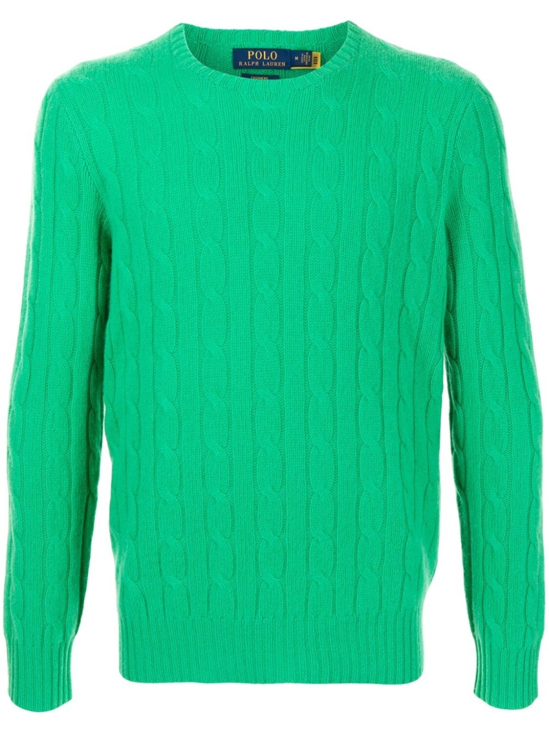 

Polo Ralph Lauren кашемировый джемпер фактурной вязки, зеленый