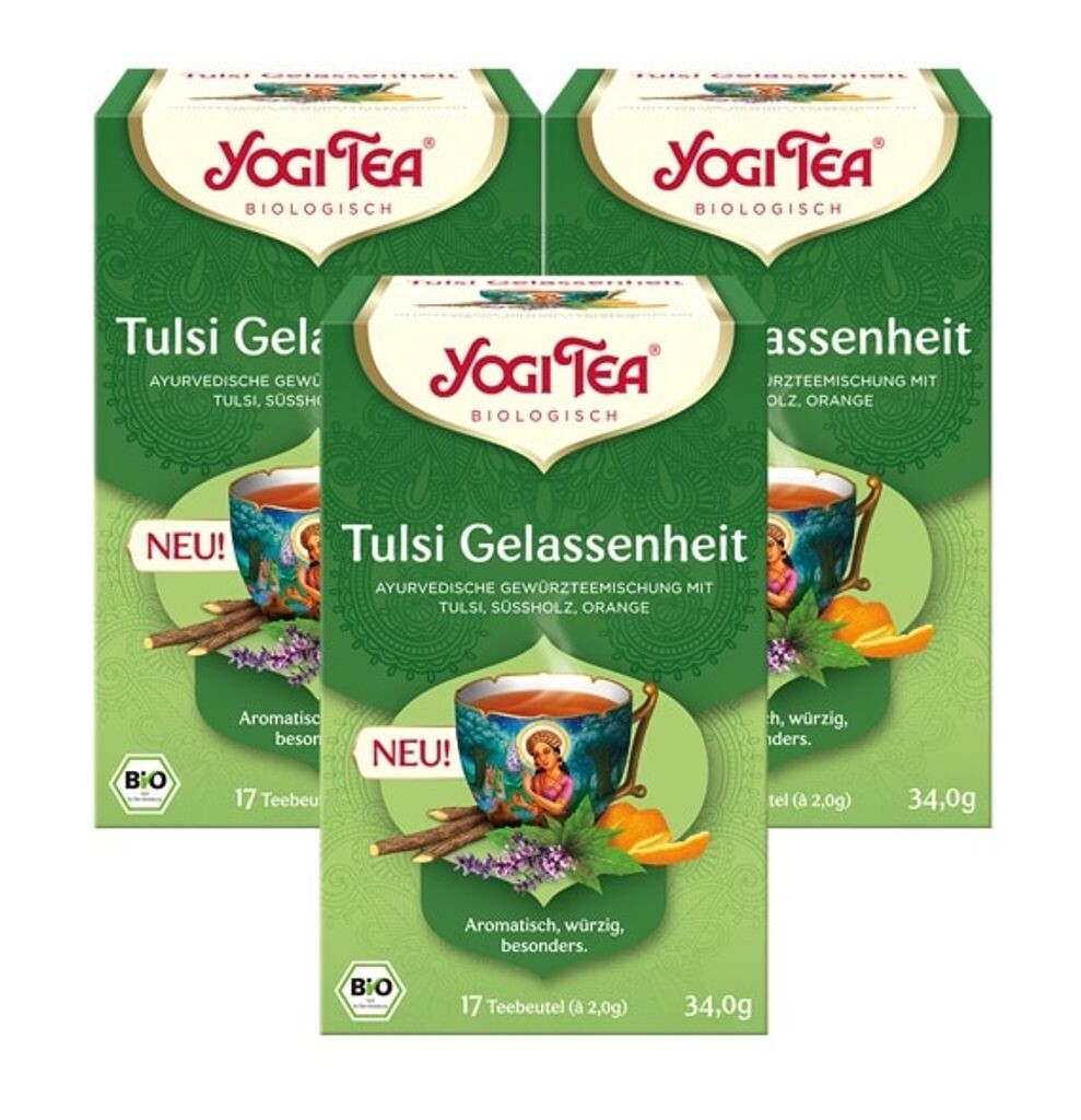 

3 xYOGI ЧАЯ Тулси Серенити | 3 х 34 г Yogi Tea