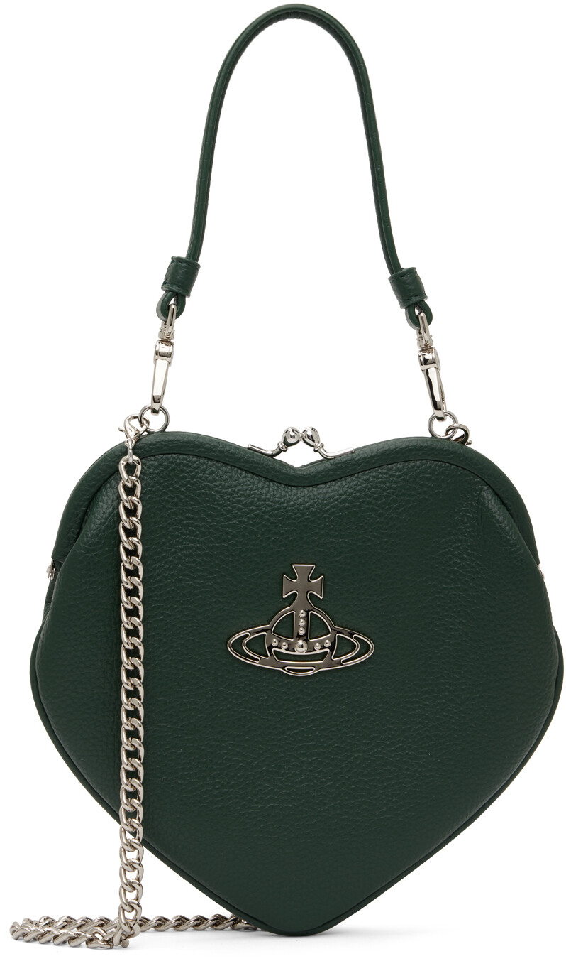 

Зеленая сумка в форме сердца Belle Vivienne Westwood