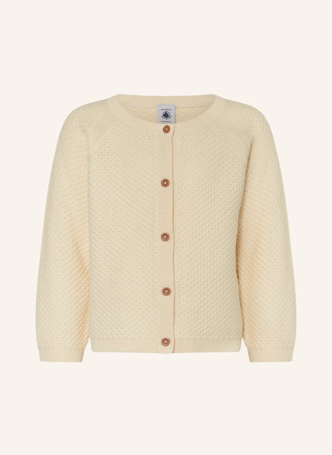 

Кардиган лелене Petit Bateau, экрю