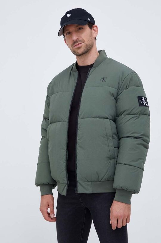 

Куртка бомбер Calvin Klein Jeans, зеленый