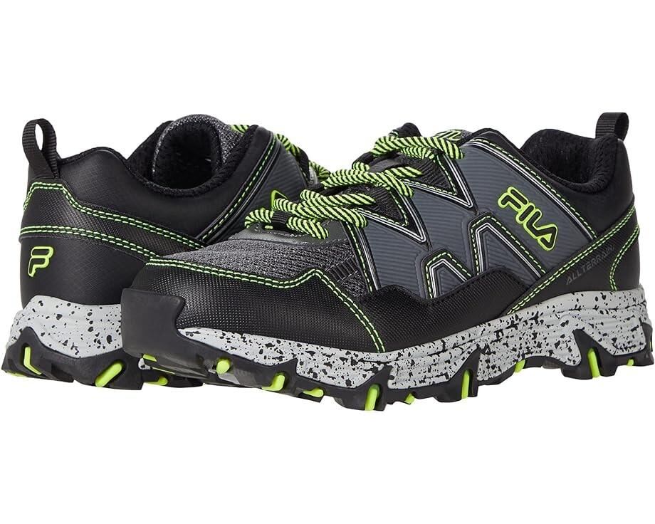 

Кроссовки Fila AT Peake 23, цвет Castlerock/Black/Safety Yellow