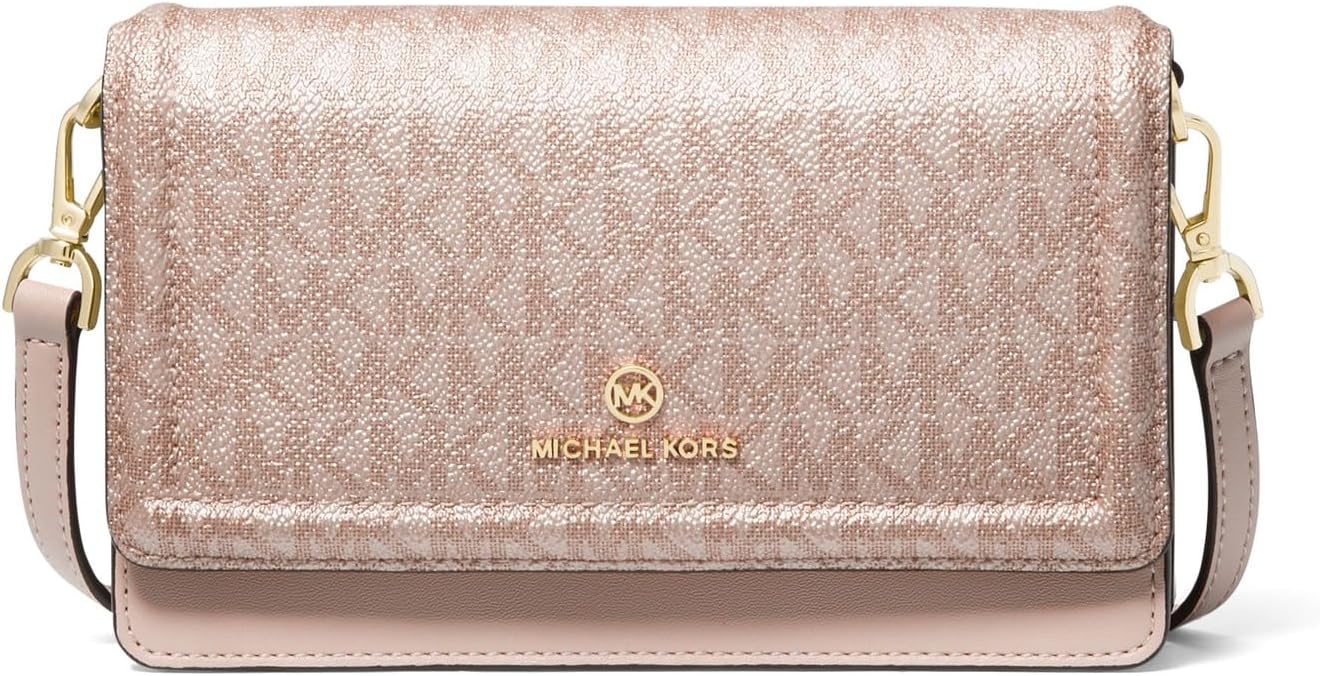 Маленькая сумка через плечо Jet Set Charm для телефона MICHAEL Michael  Kors, цвет Ballet – заказать по выгодной цене из-за рубежа в «CDEK.Shopping»