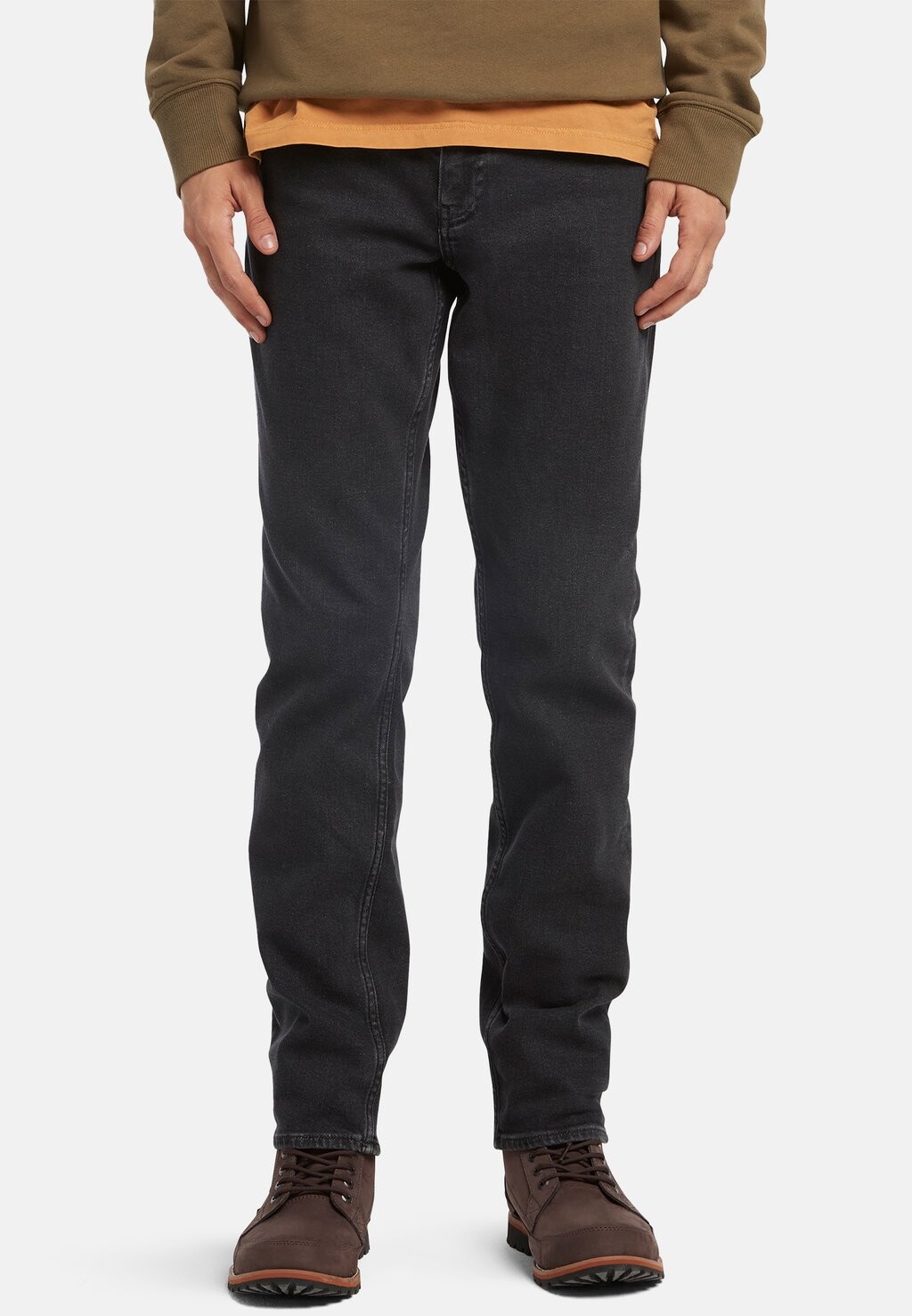 

Джинсы-сигареты Stretch Washed Timberland, цвет charcoal heather