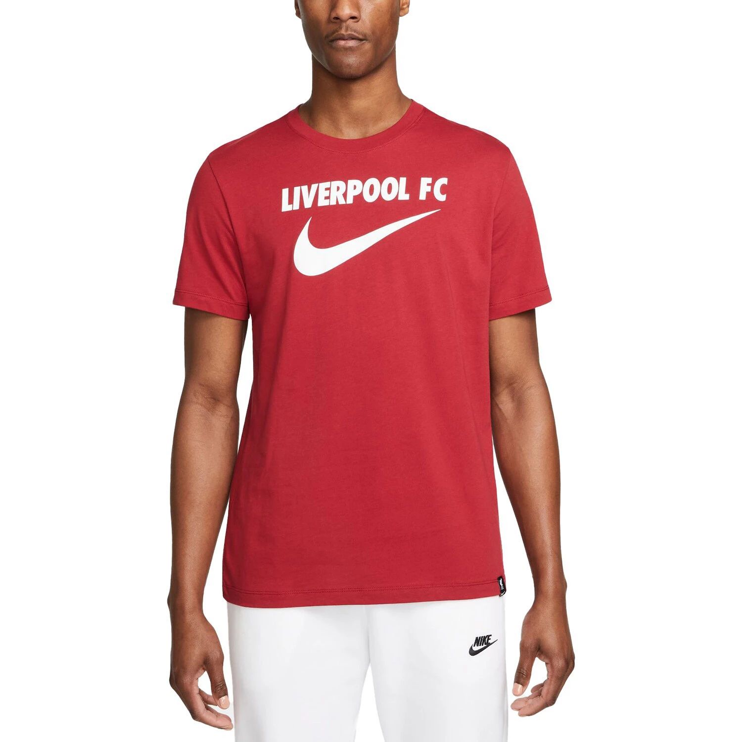 цена Мужская красная футболка Nike Liverpool с галочкой