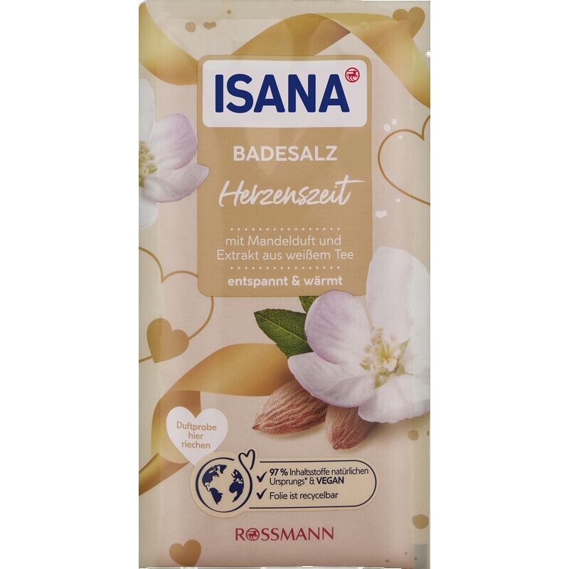 

Кристаллы для ванны Heart Time ISANA, 80 g