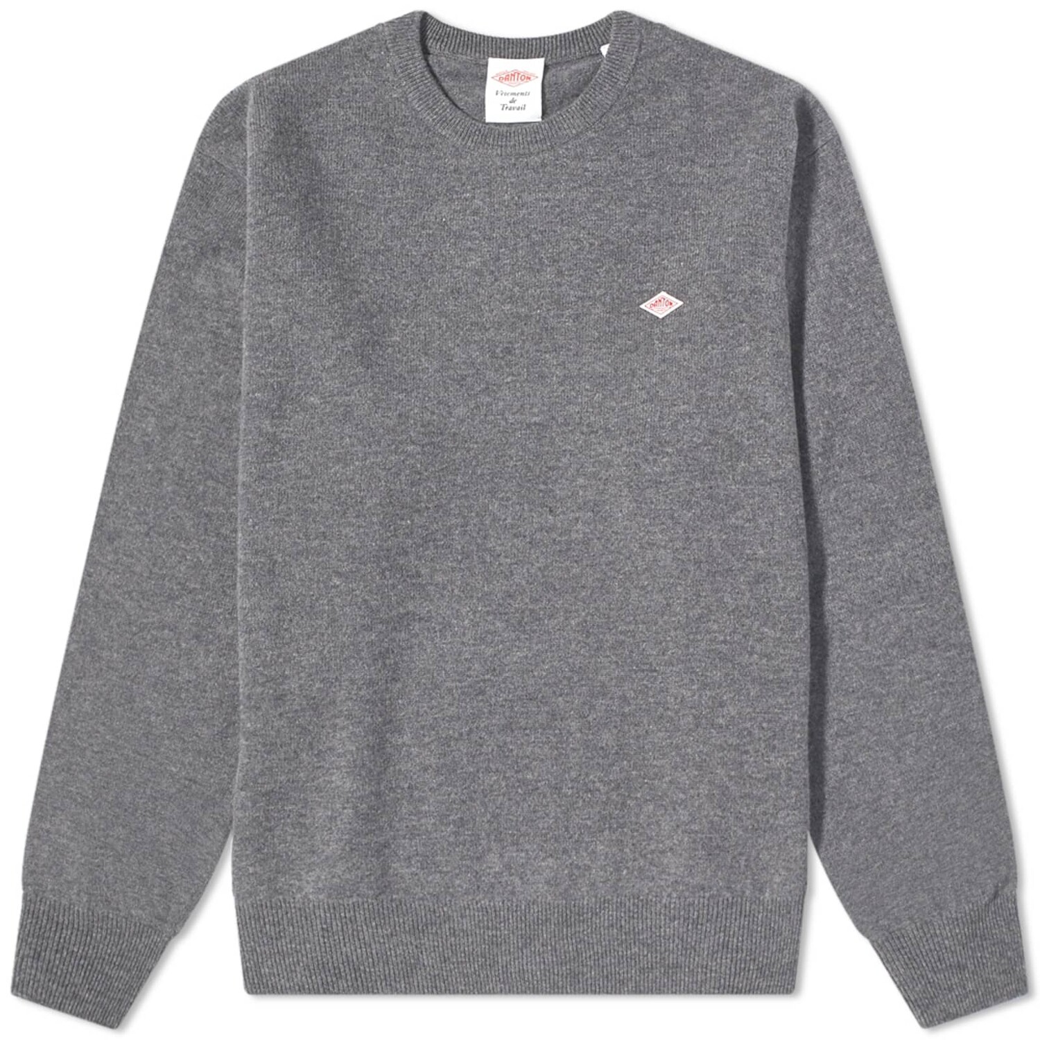 Джемпер Danton Logo Lambswool, цвет Charcoal