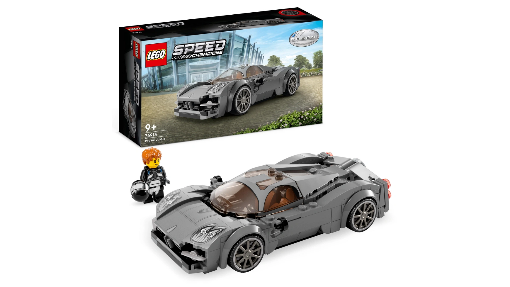 Lego Speed ​​Champions Пагани Утопия lego speed ​​​​champions audi s1 ​​e tron quattro гоночная машина игрушечная машина