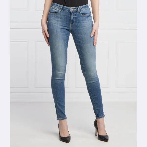 

Супероблегающие джинсы средняя талия Guess, синий