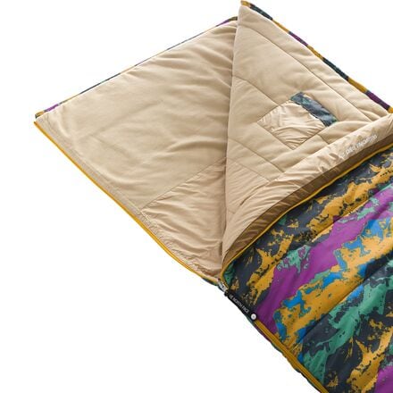 

Спальный мешок Wawona Bed: Синтетика 20F The North Face, цвет Arrowwood Yellow Mountain Panorama Large Print