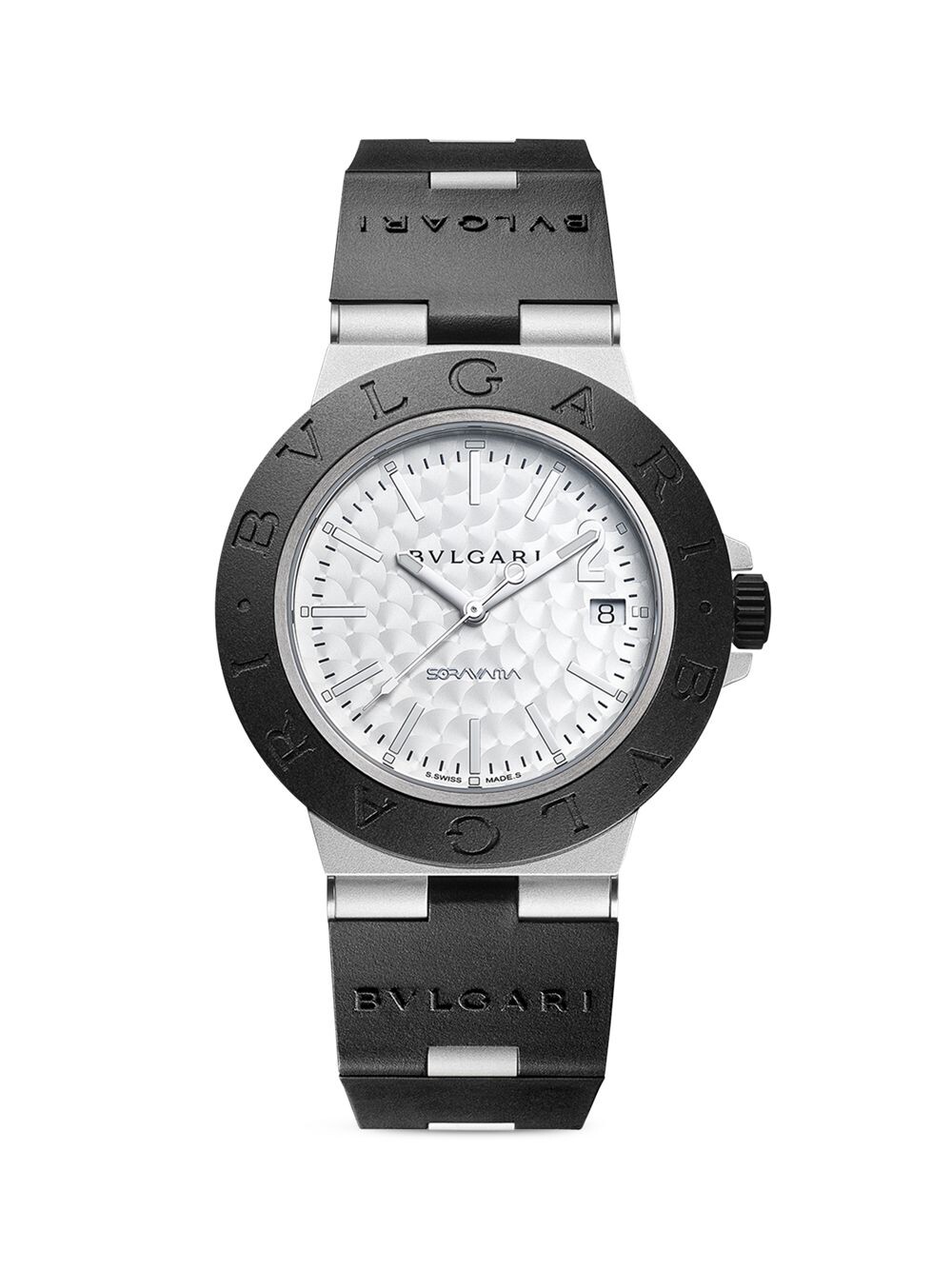 

Часы BVLGARI Sorayama Special Edition из алюминия и резины BVLGARI, черный