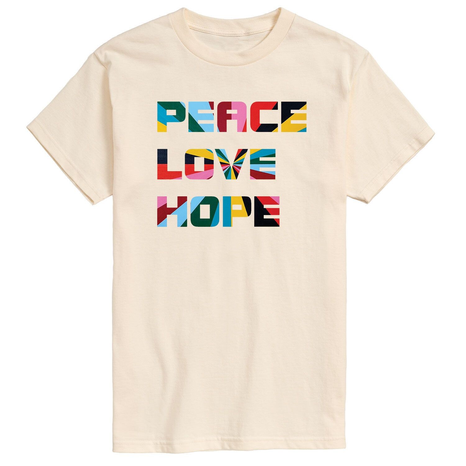 

Футболка Kelly Styne Peace Love Hope для взрослых Licensed Character