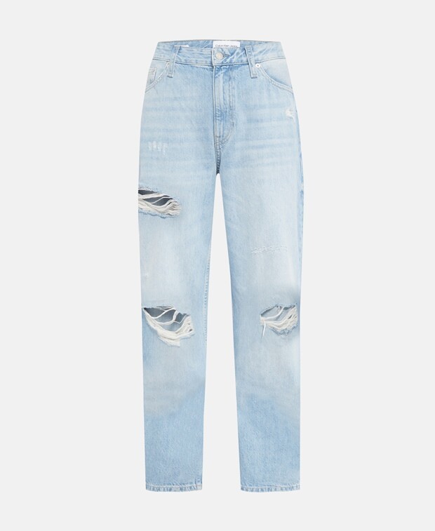 

Прямые джинсы Calvin Klein Jeans, светло-синий