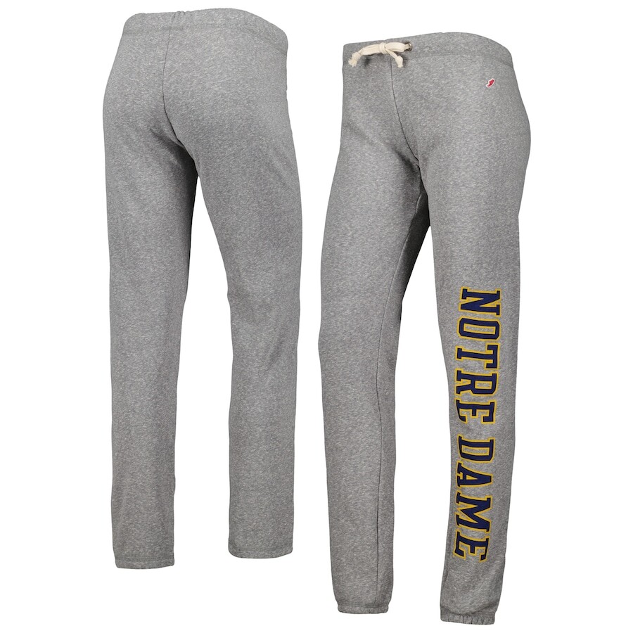 

Джоггеры League Collegiate Wear Notre Dame Fighting Irish, серый