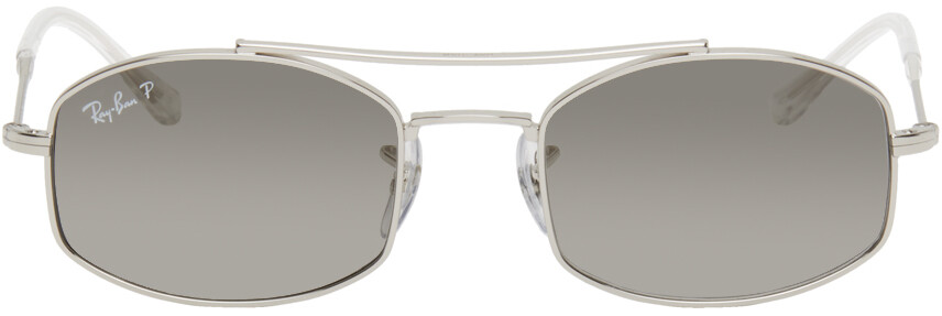 

Серебряные солнцезащитные очки RB3719 Ray-Ban