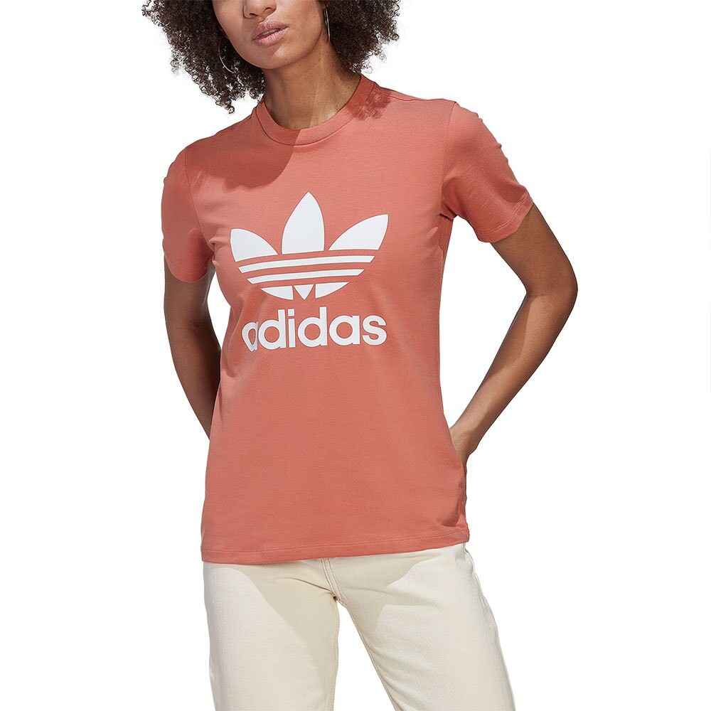 

Футболка adidas Originals Adicolor Classics Trefoil, оранжевый