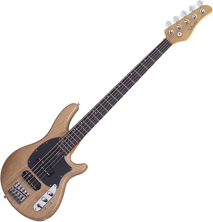 цена Басс гитара Schecter CV-5 Electric Bass Gloss Natural