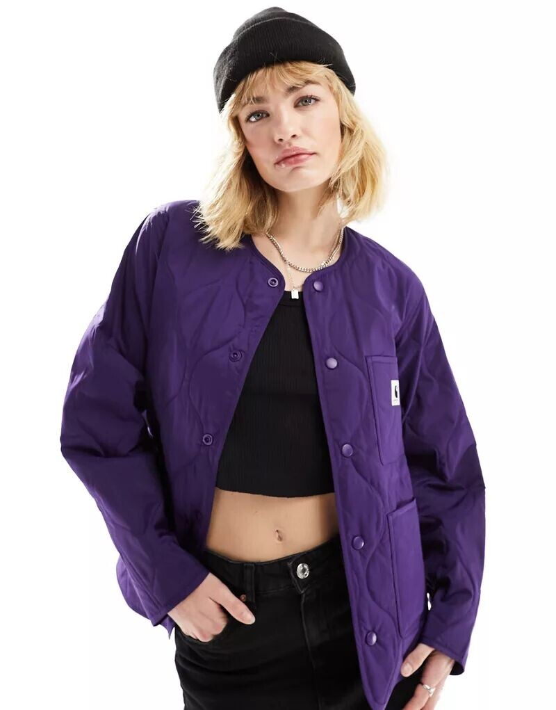 

Синяя стеганая куртка Carhartt WIP Skyler