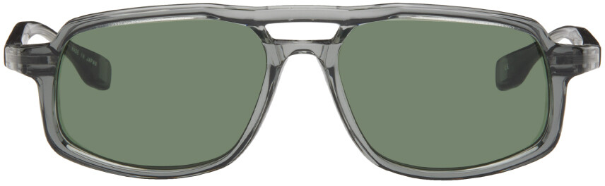

SSENSE Эксклюзивные серые солнцезащитные очки RF-160 Factory900