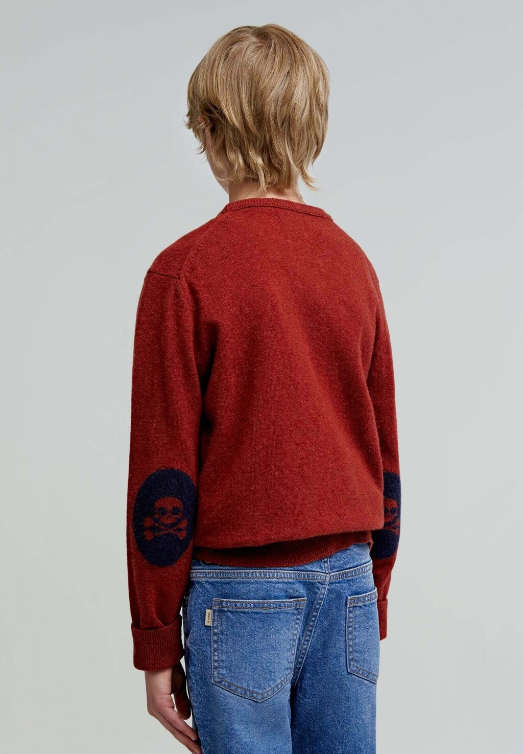 

Вязаный свитер ASTON TRICOT Scalpers, красный