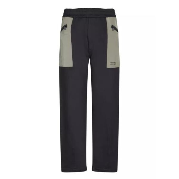 

Брюки track pants Alexander Mcqueen, черный