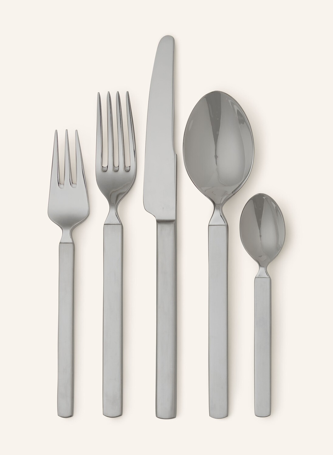 

Набор столовых приборов Alessi 30 шт DRY, серебряный