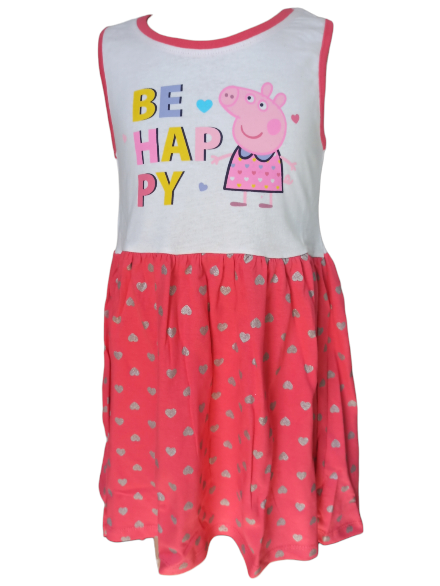 Платье Peppa Pig Sommer Peppa Pig BE HAPPY, розовый tumbler decoration resin happy pig