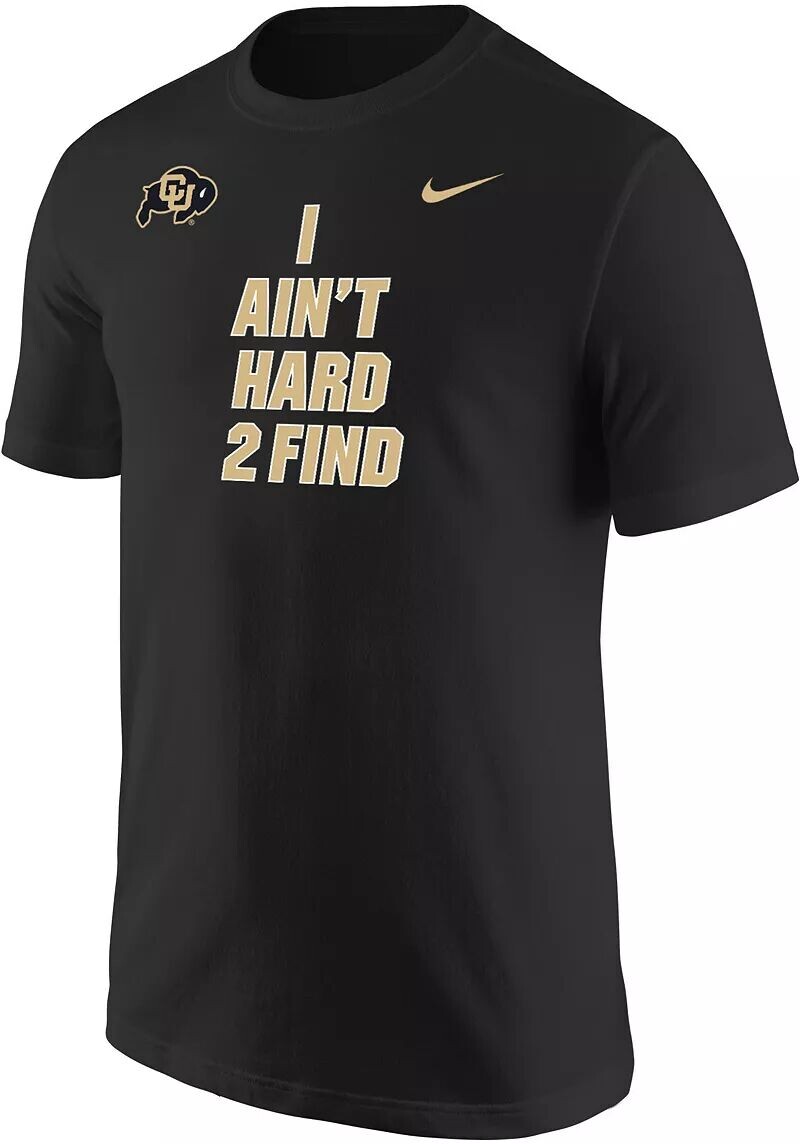 

Мужская футболка Nike Colorado Buffaloes Black Hard 2 Find