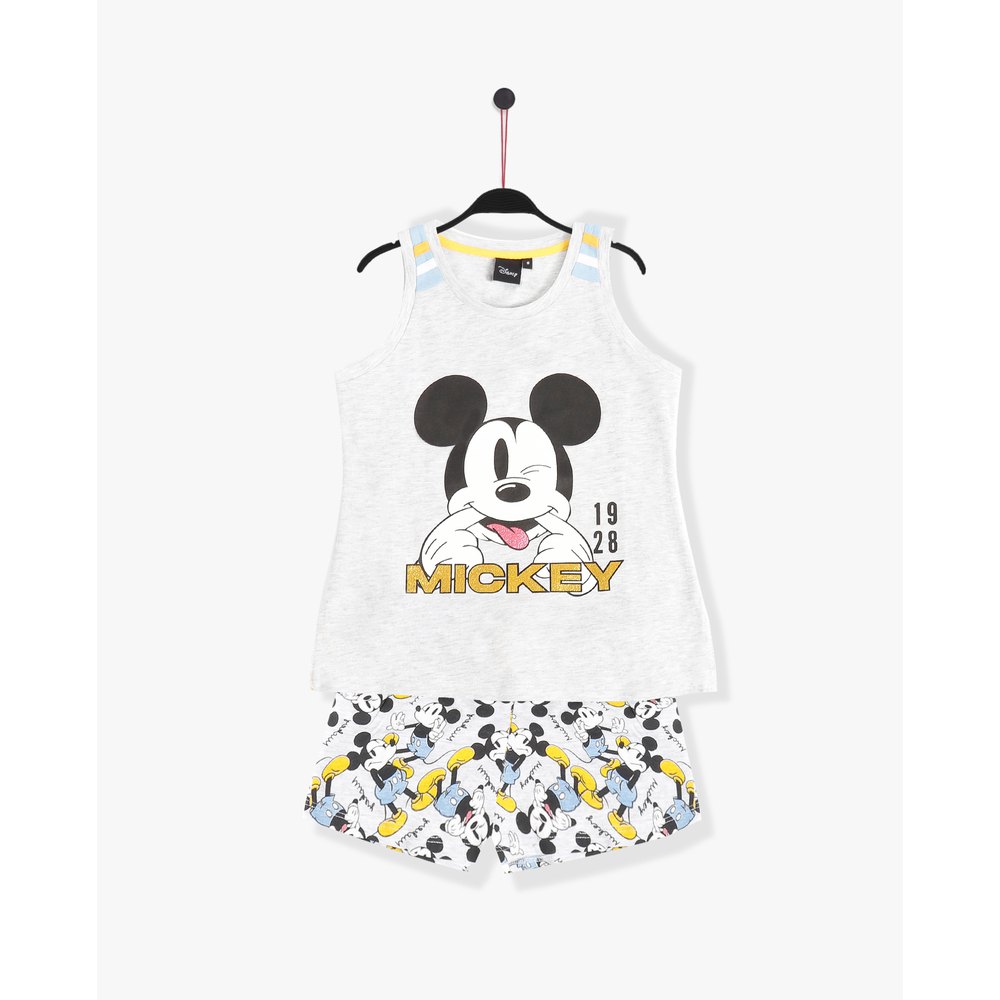 Пижама Disney Mickey Summer Sleeveless, серый