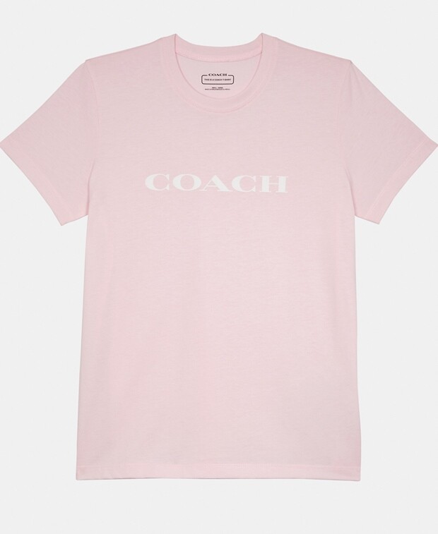 

Футболка Coach, розовый