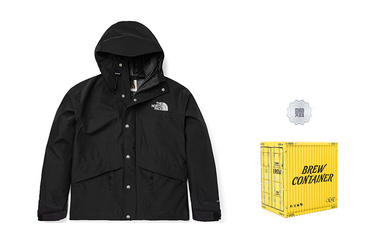 

Уличная куртка унисекс THE NORTH FACE, Черный/Подарочная Коробка