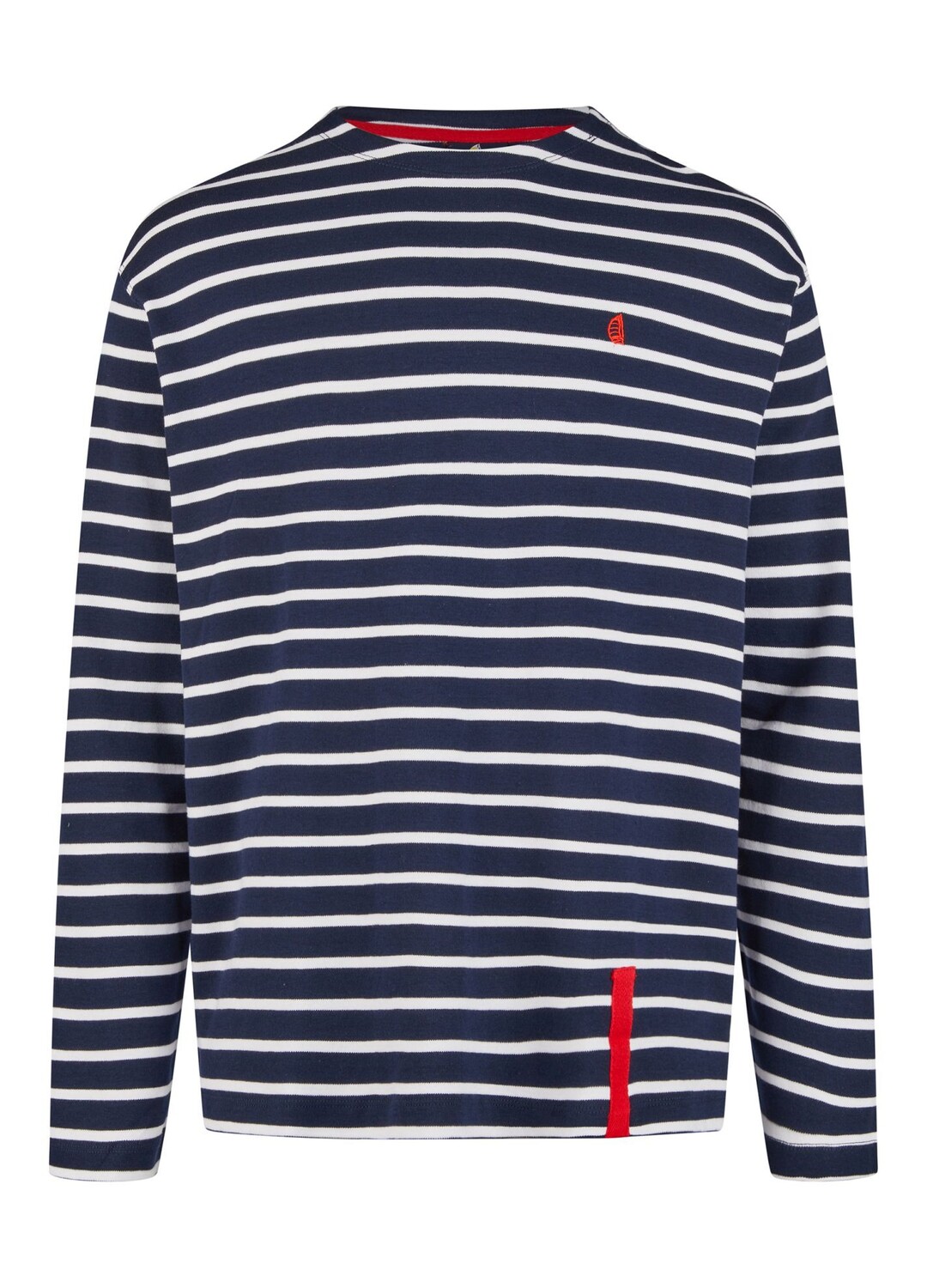 

Лонгслив Wind Sportswear Langarm Shirt gestreift, цвет navy weiß