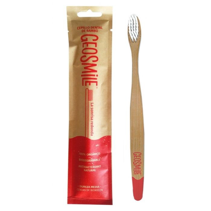 

Зубная щетка Geosmile Cepillo Dental Bambú Niño Naturbrush, Rojo