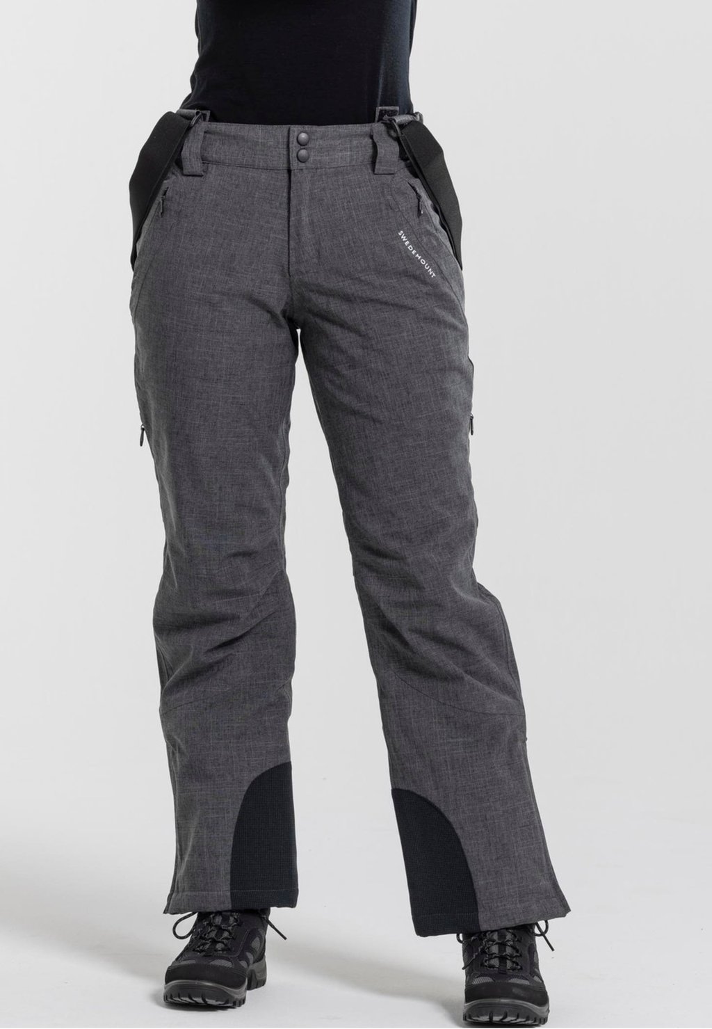 цена Лыжные брюки CERVINIA Swedemount, цвет charcoal melange