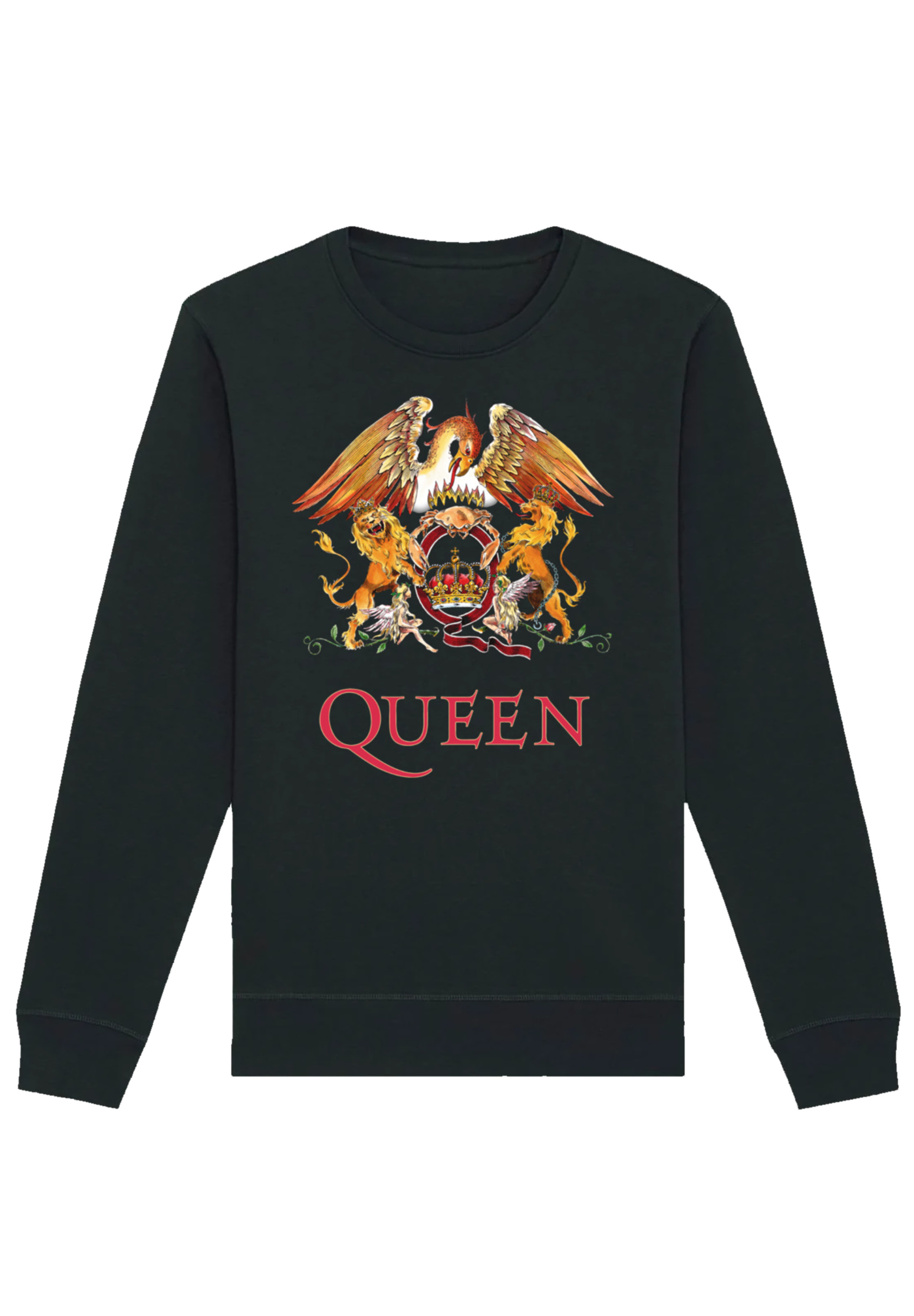 

Толстовка F4NT4STIC Unisex Queen Classic Crest, черный