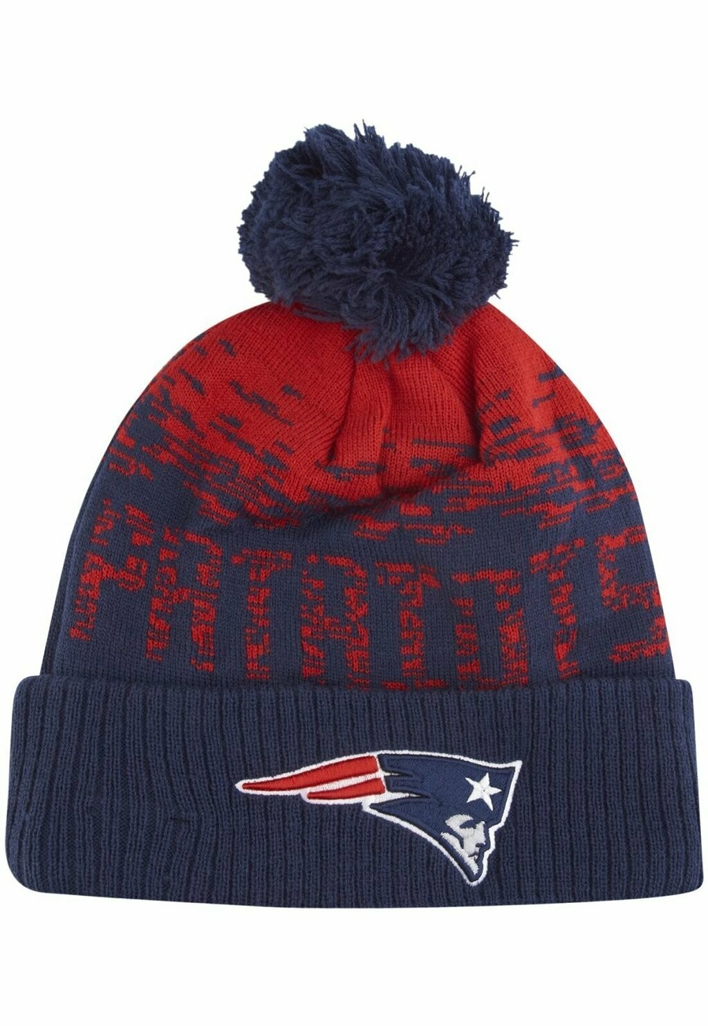 Шапка NFL SPORT NEW ENGLAND PATRIOTS New Era, цвет navy шапка nfl team essential cuff new england patriots new era цвет nepa dk blue