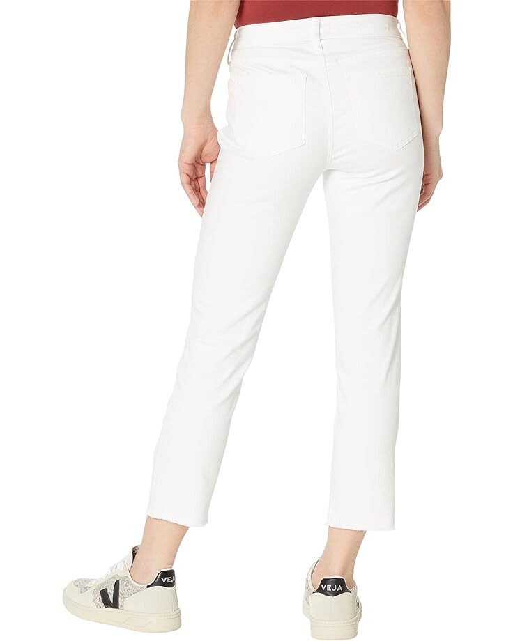 

Джинсы NYDJ Petite Sheri Ankle Fray Hem in Optic White, цвет Optic White