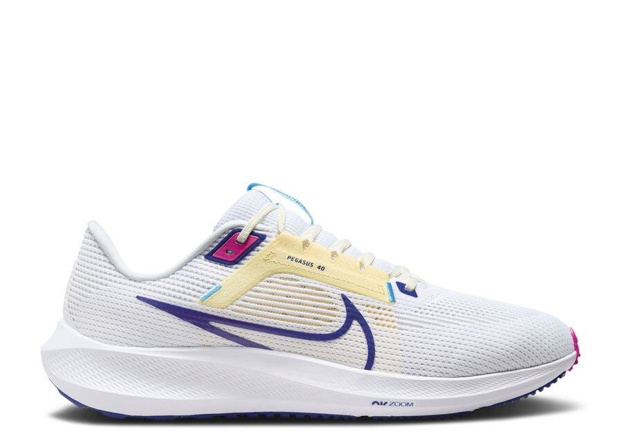 

Кроссовки Nike Air Zoom Pegasus 40, цвет White Deep Royal Blue