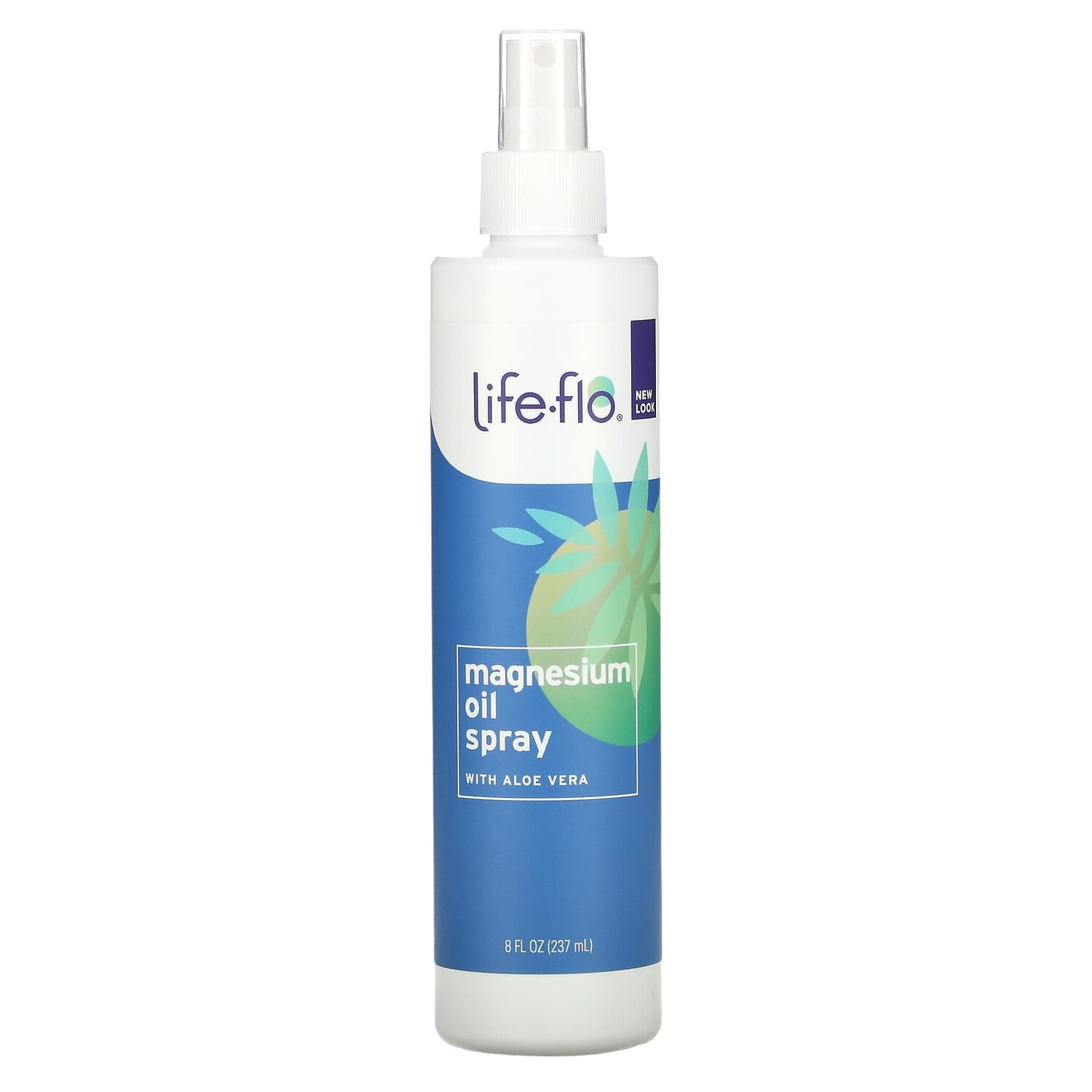 

Спрей с магниевым маслом, с алоэ вера, 237 мл (8 жидк. унций), Life-flo