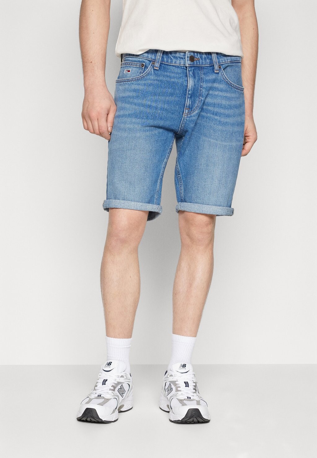 

Джинсовые шорты RONNIE Tommy Jeans, синий деним