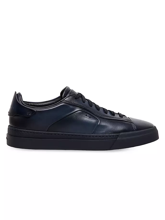 

Кожаные кроссовки Santoni, синий