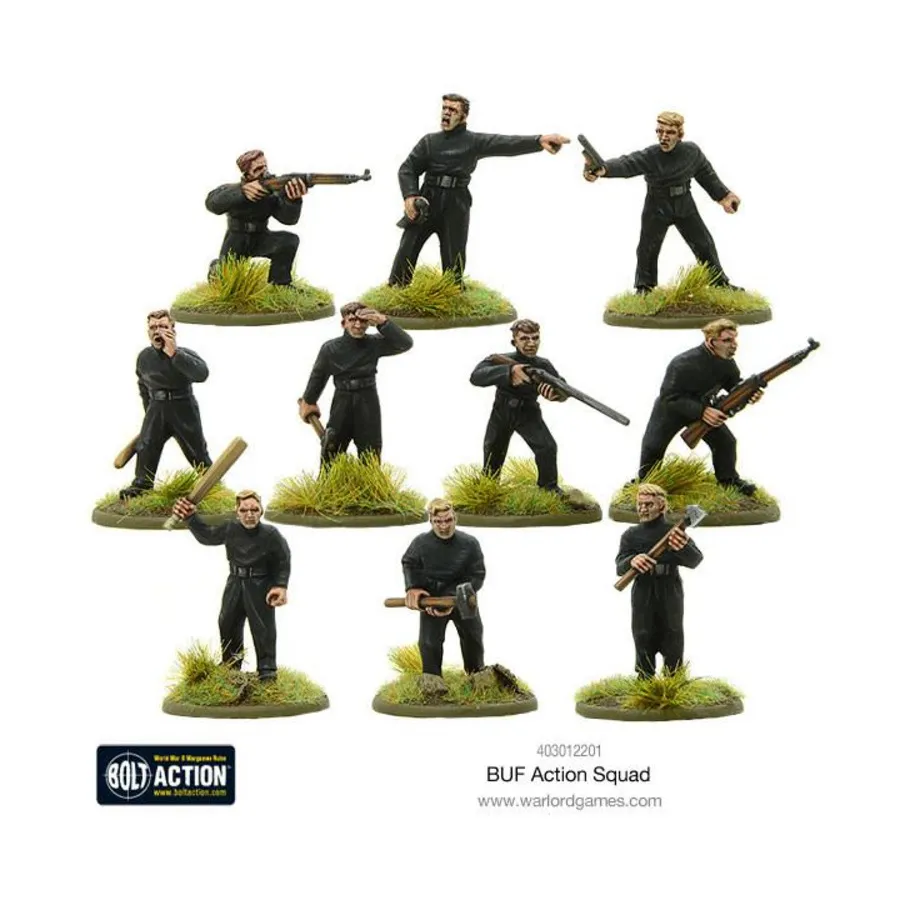 

Отряд действий BUF, Bolt Action - German (28mm)