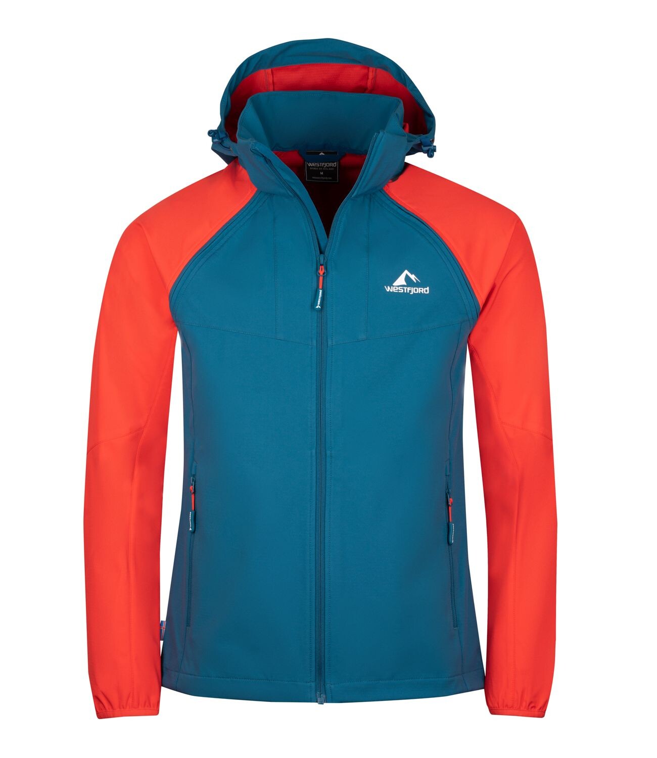 

Куртка Westfjord Softshelljacke Skogar XT, цвет Petrolblau/Rot