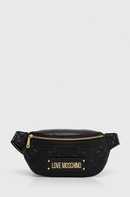 

Поясная сумка Love Moschino, черный