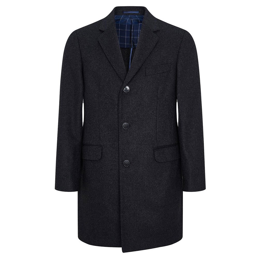 

Куртка Hackett Plain Wool Cash, черный