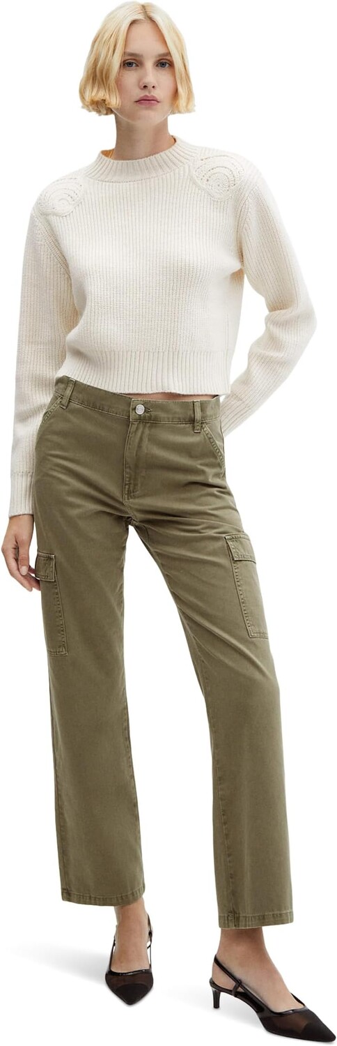 

Джинсы New Cargo Jeans MANGO, хаки