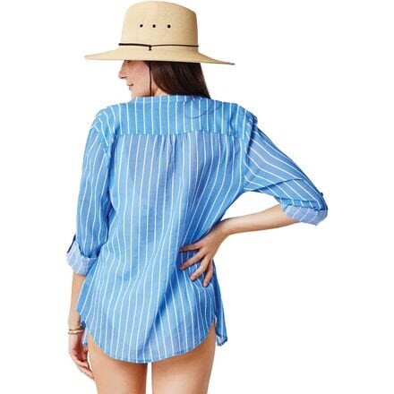 

Туника Dylan Gauze - женская Carve Designs, цвет Bluebay Stripe