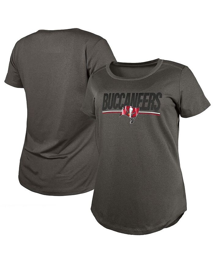 

Женская футболка Pewter Tampa Bay Buccaneers 2023 Training Camp NFL New Era, серебро